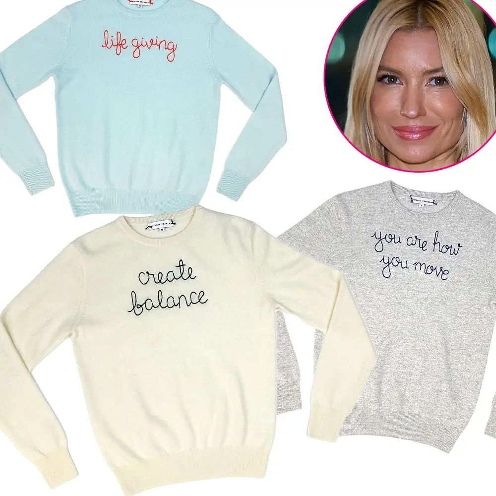 Tracy Anderson x Lingua Franca Will Keep You Cozy For a Good Cause