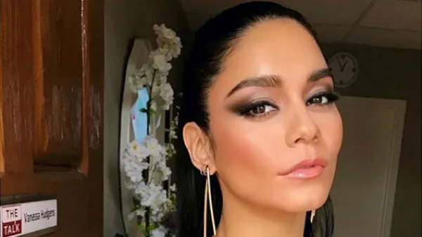 Vanessa Hudgens '80s Eye is GNO Makeup #Goals