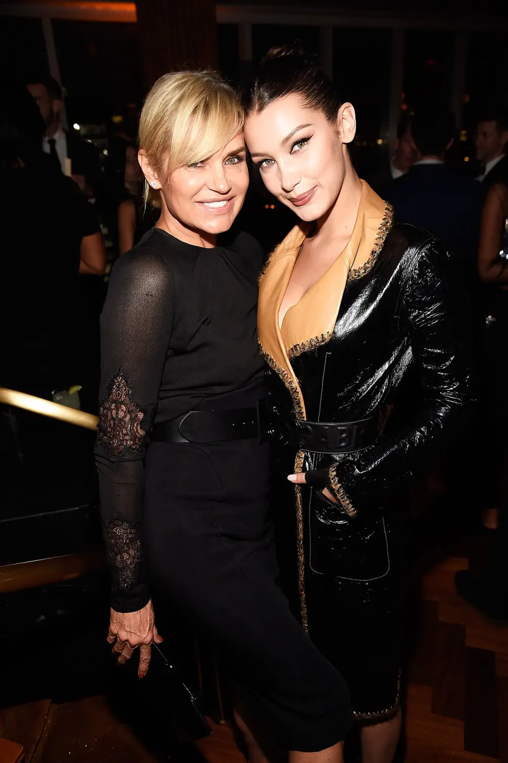 Yolanda Hadid and Bella Hadid Yolanda Hadid Claps Back at Trolls Who Say Bella Has Gotten Fillers and Botox