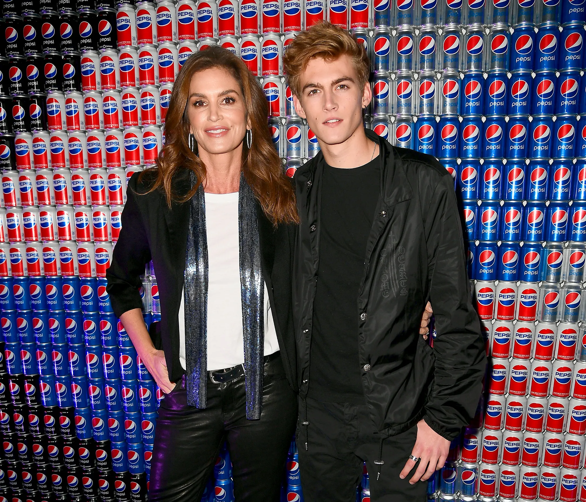 Cindy Crawford and Presley Gerber