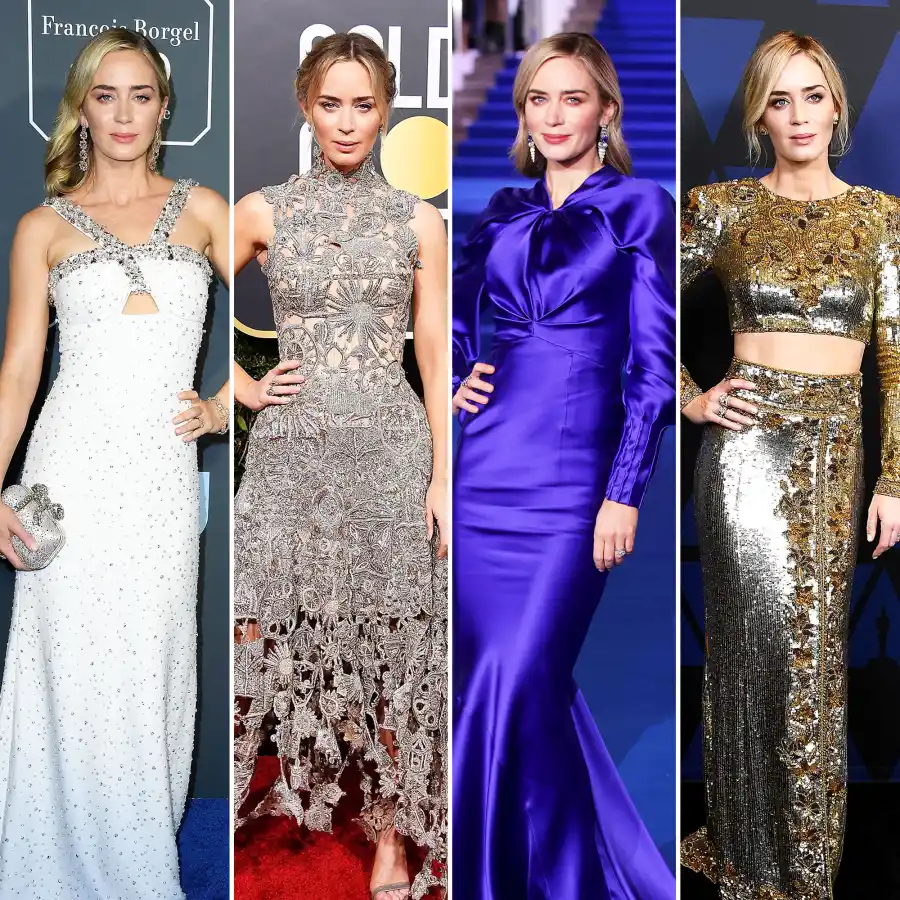 emily blunt red carpet