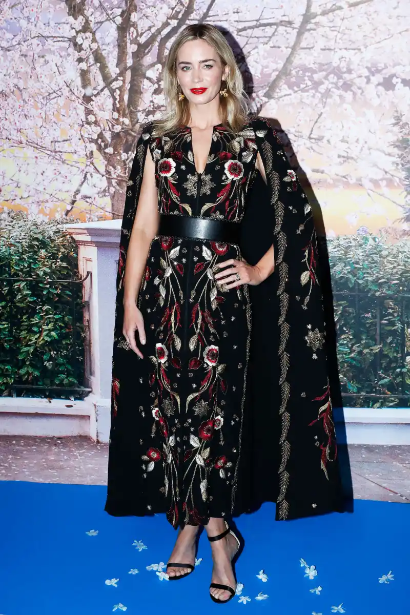 Actress Emily Blunt attends Disney’s “Mary Poppins Returns"