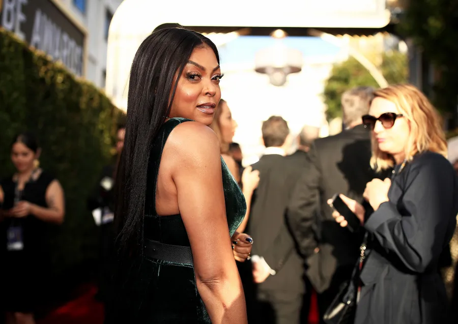 Taraji P. Henson arrives to the 76th Annual Golden Globe Awards 2019