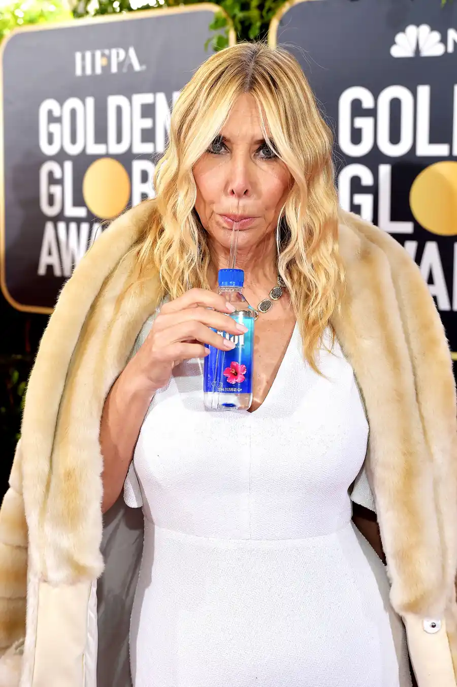 Irena Medavoy attends FIJI Water at the 76th Annual Golden Globe Awards 2019