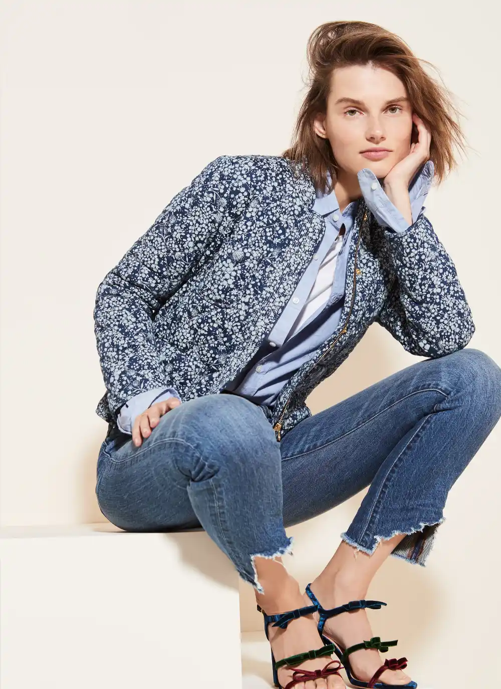 J.Crew&rsquo;s new denim recycling program. Can we build a post with the pics below?