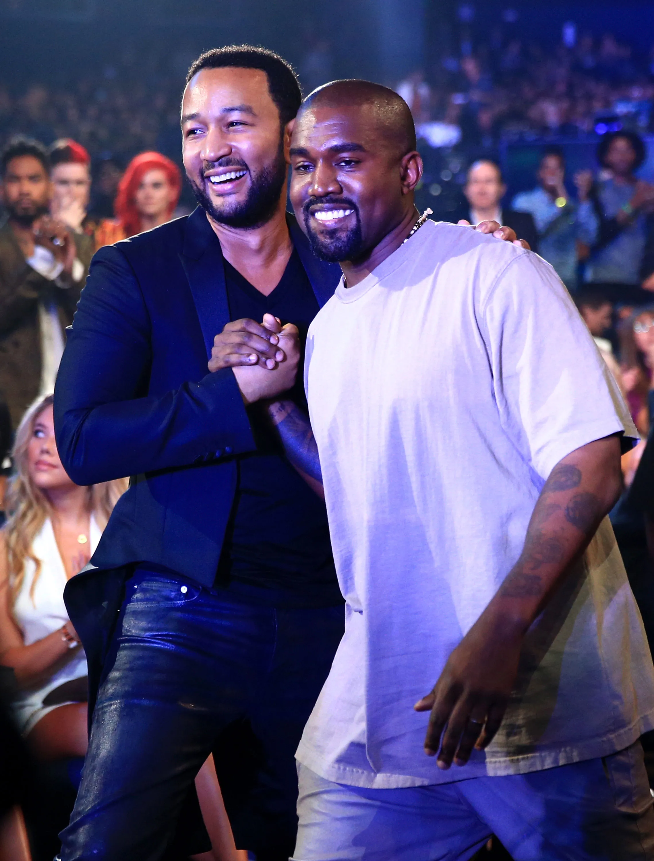 John Legend Says Kanye West's Twitter Rants Put Him Into a 'Weird' Position: 'I Don't Agree With a Lot'