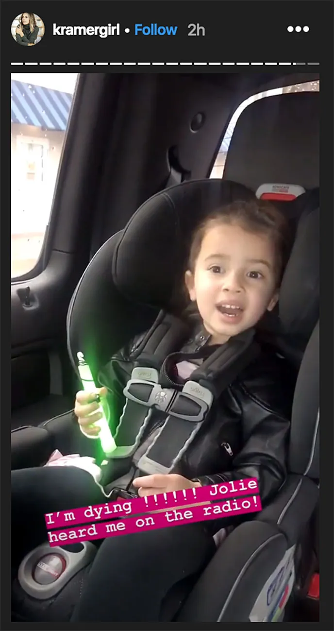 Mike Caussin and Daughter Jam Out to Wife Jana Karmer's Song on Radio