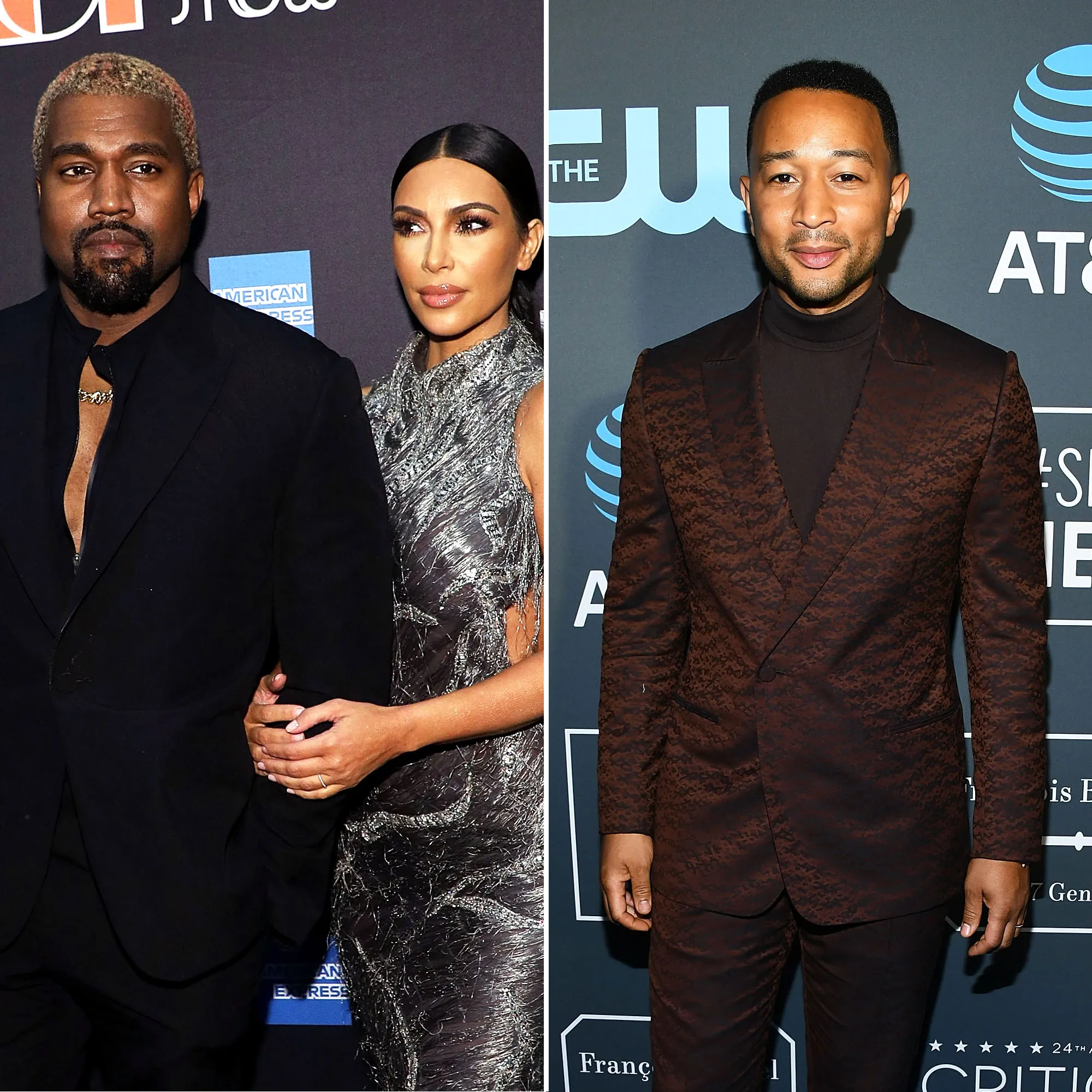 Kim Kardashian and Kanye West Pre-Gamed John Legend's 40th Birthday With Doughnuts