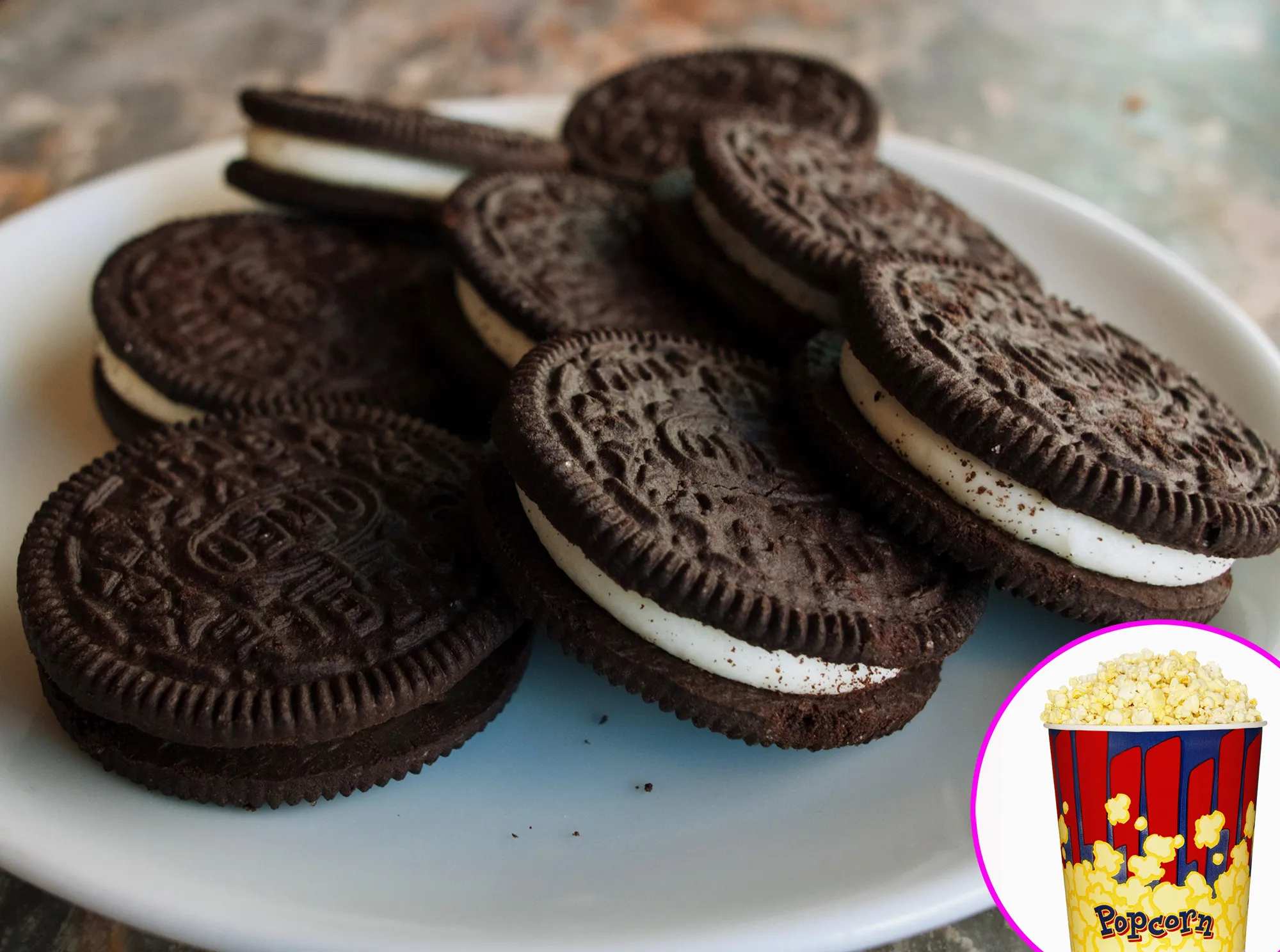 buttered popcorn oreos