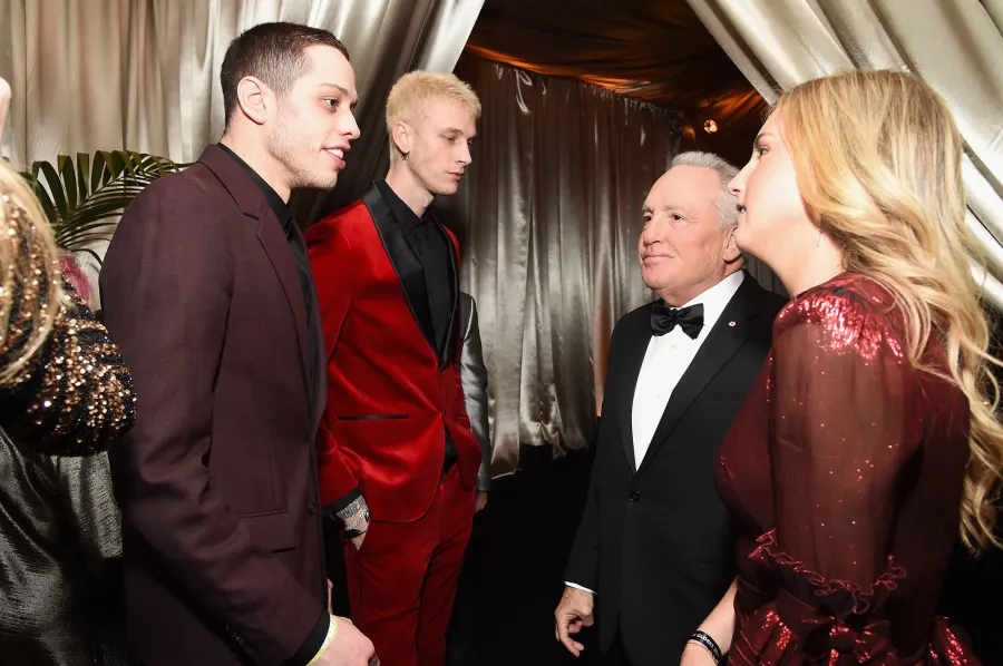 Pete Davidson Parties at Golden Globes With Machine Gun Kelly, Tiffany Haddish