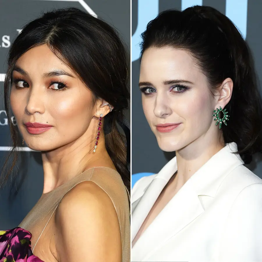 Gemma Chan and Rachel Brosnahan