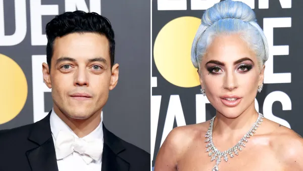 Rami Malek Basically Bows to Lady Gaga as He Meets Her Inside the Golden Globes 2019