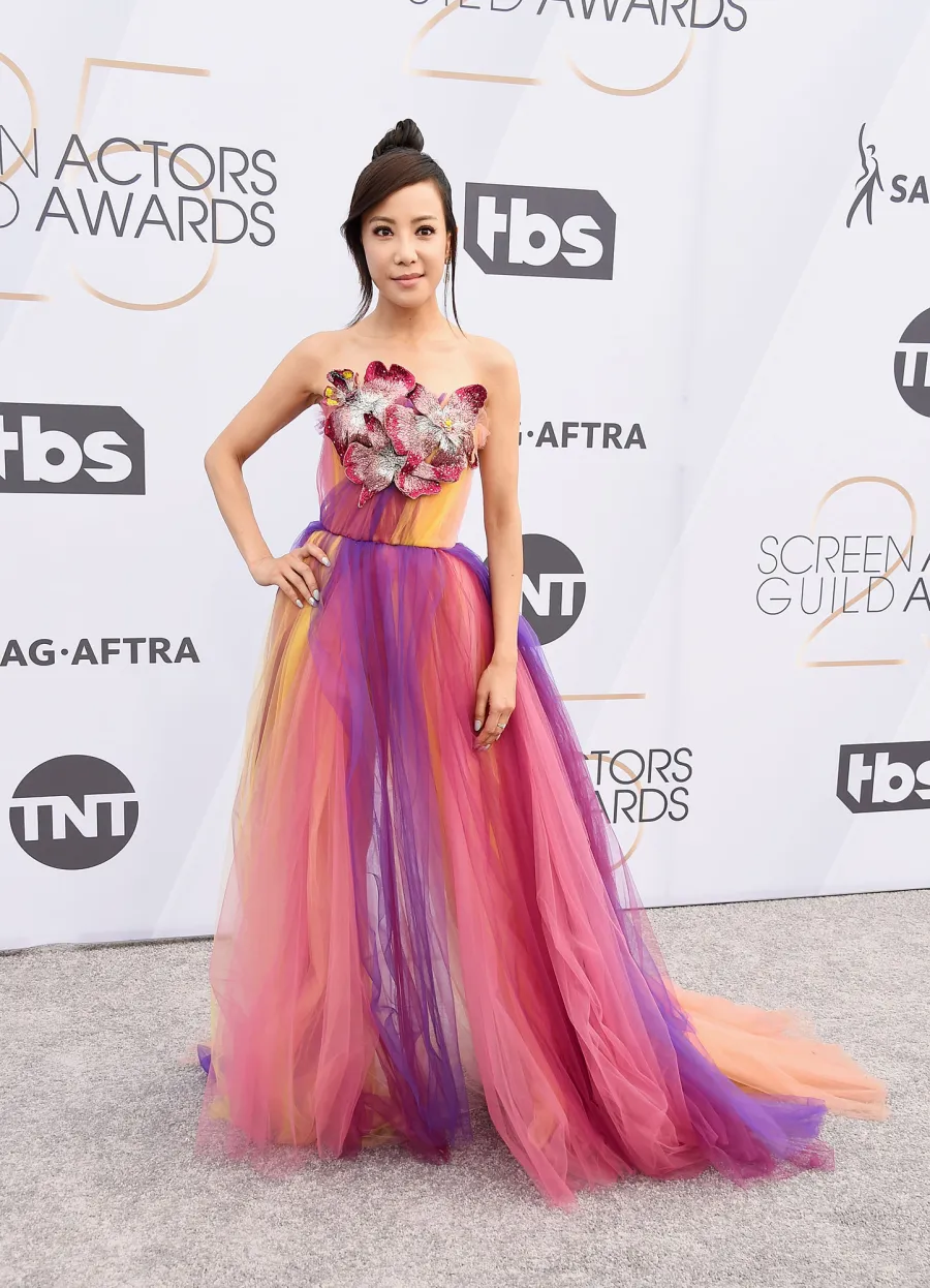 SAG Awards 2019 Fiona Xie