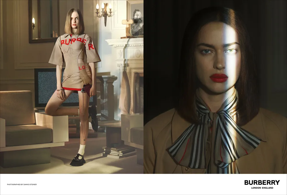 Irina Shayk Stars in Riccardo Tisci's First Campaign for Burberry