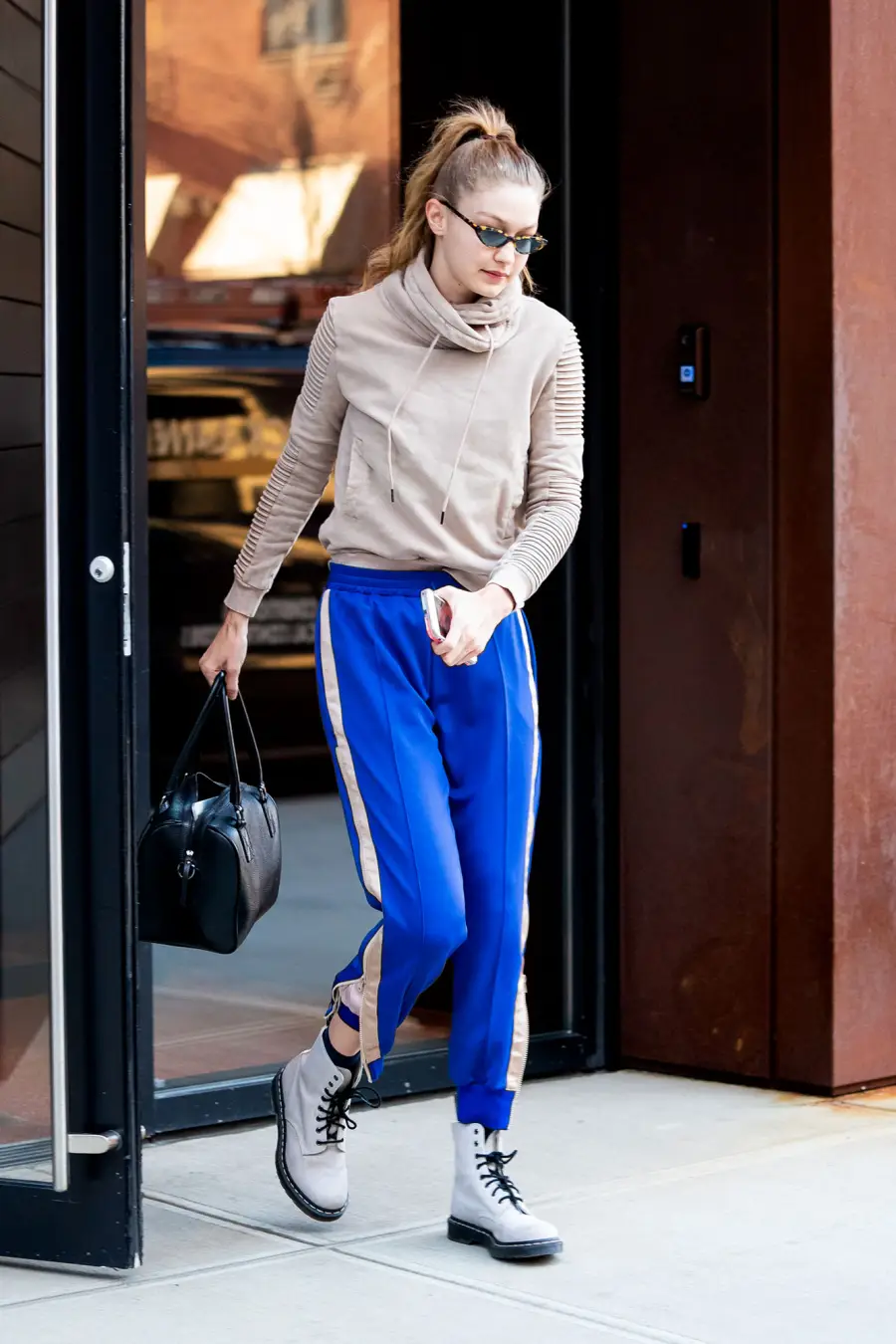 Gigi Hadid Tiny Sunglasses