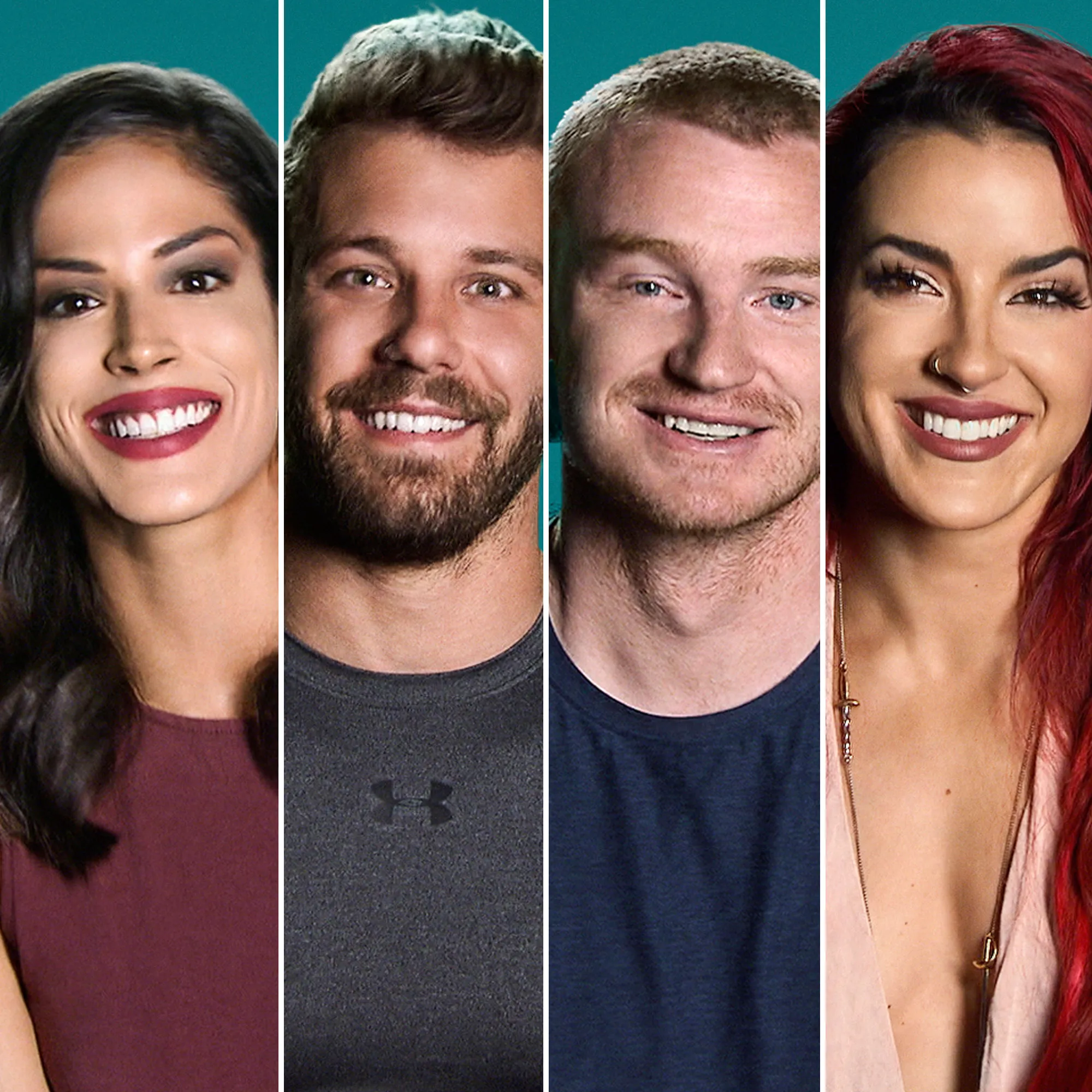 Nany, Paulie, Wes and Cara the challenge
