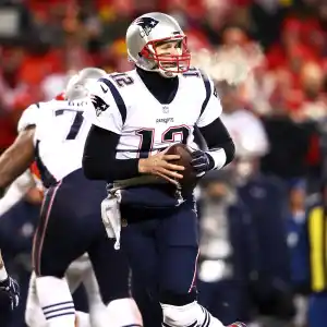 Tom Brady #12 of the New England Patriots super bowl