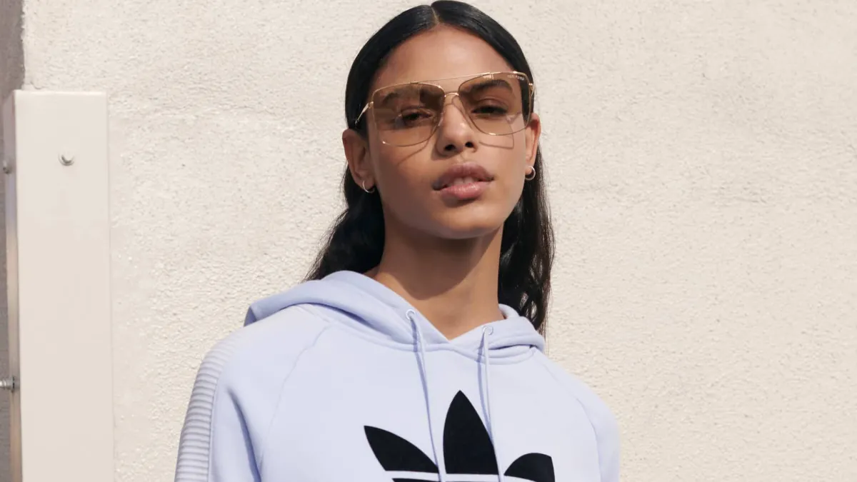 adidas cropped hoodie