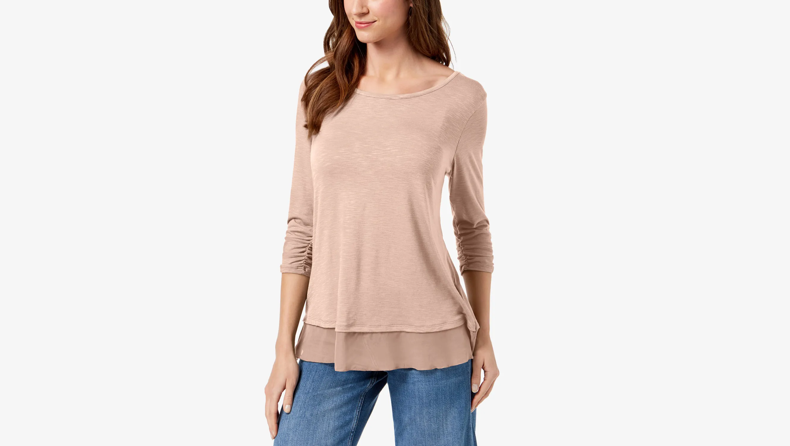 style & co chiffon top