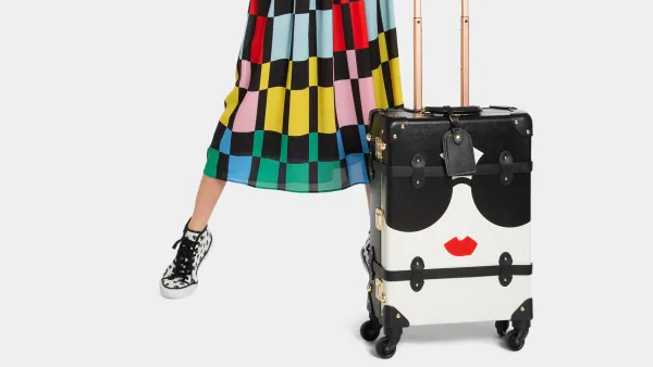 Alice + Olivia Teamed Up With SteamLine Luggage on the Cutest Travel Collection