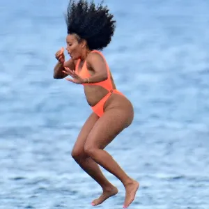 Angela Simmons Frolics in Bikini, Is ‘Proud’ of ‘Natural Body,’ ‘Cellulite’