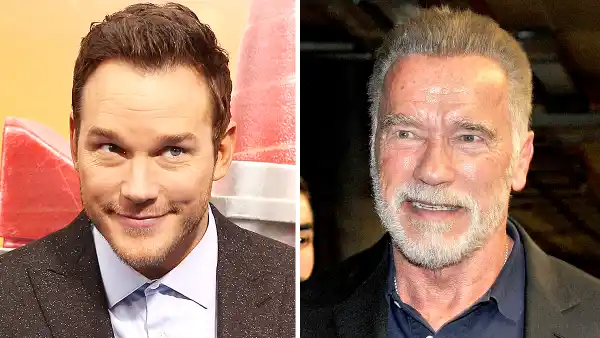 Arnold-Schwarzenegger-and-Chris-Pratt-nervous