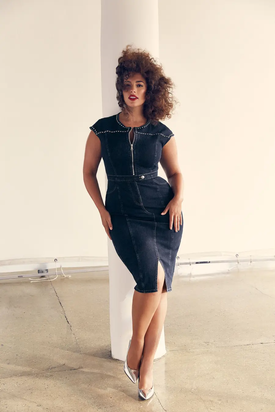 Ashley Graham¹s Latest Marina Rinaldi Denim Collection Is Here