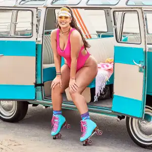 Ashley Graham's Swimsuits For All Resort Campaign is a Retro Dream