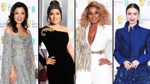 BAFTAs 2019 Michelle Yeoh, Salma Hayek , Mary J. Blige and Lily Collins