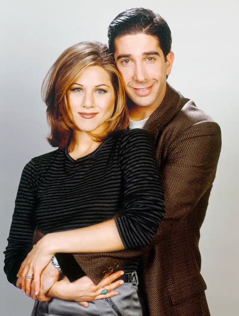 Best TV Couples Friends Jennifer Aniston David Schwimmer