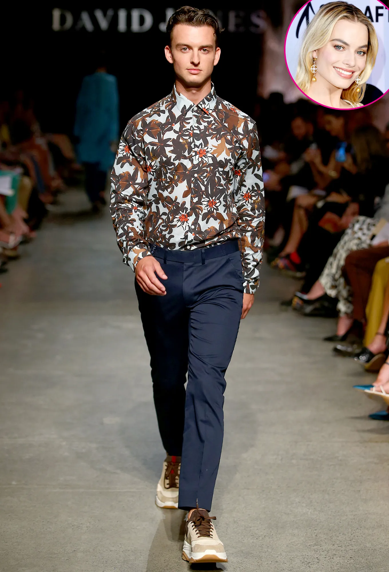 Cameron-Robbie-margot-brother-runway-debut