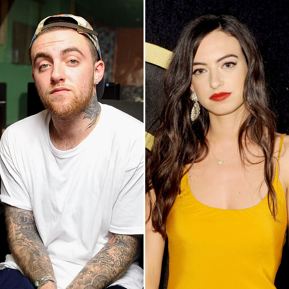 Mac Miller and Cazzie David