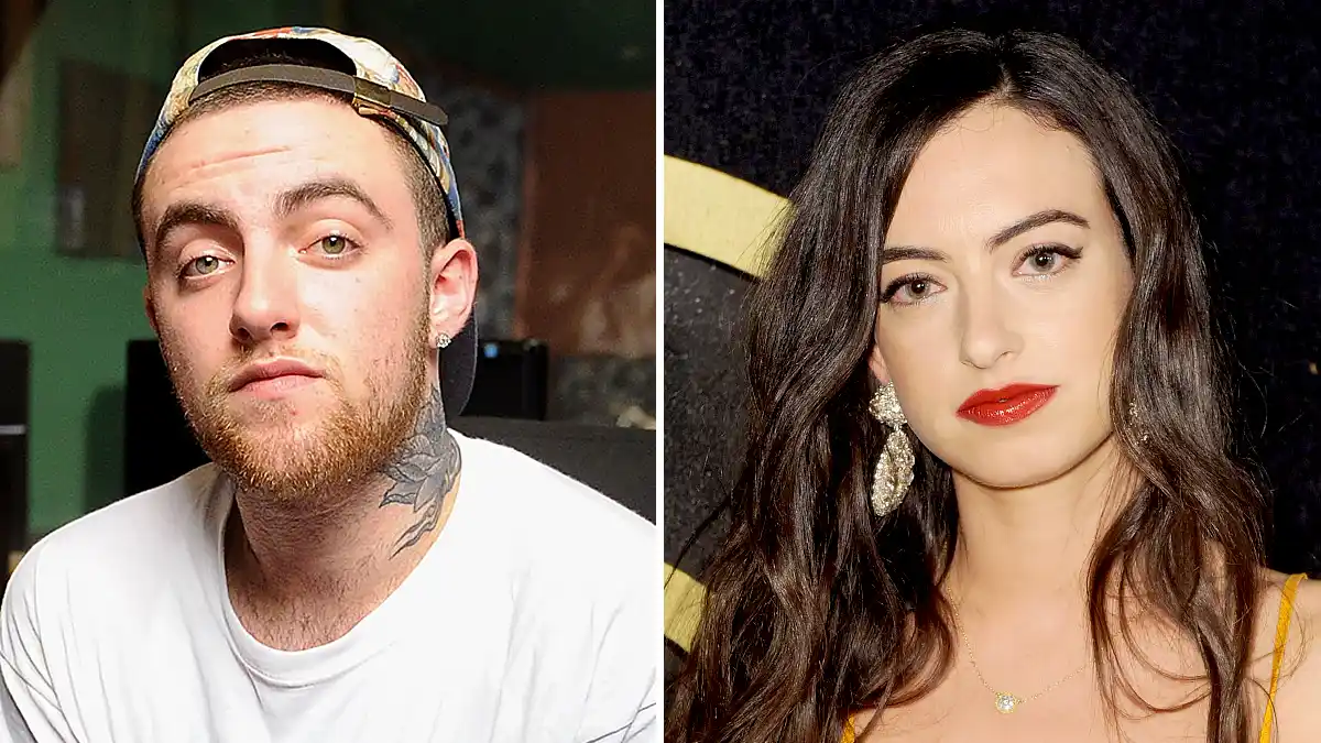 Mac Miller and Cazzie David