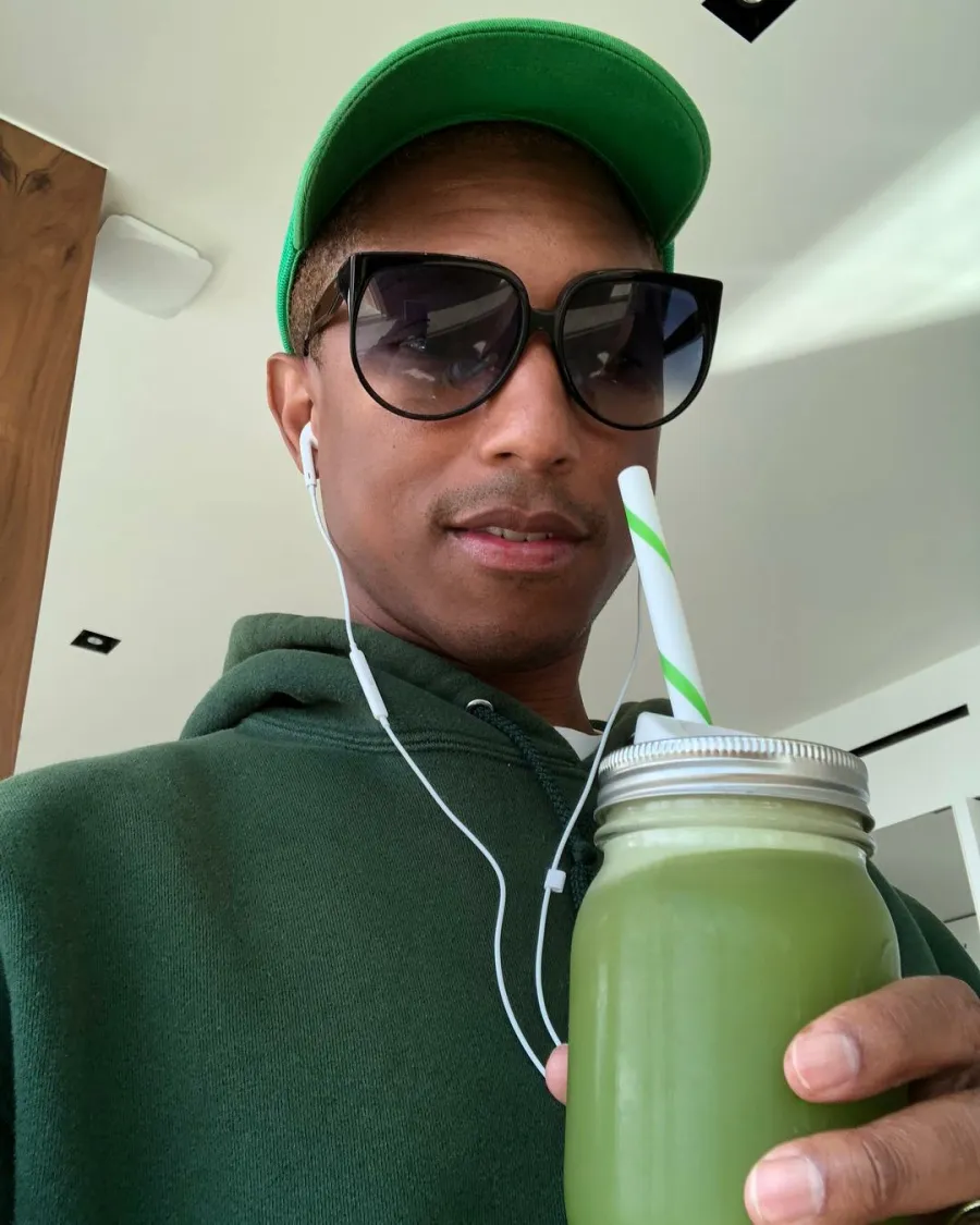 Celebrities Who Swear by Celery Juice: Pharrell Williams, Jenna Dewan and More Drink the Wellness Trend