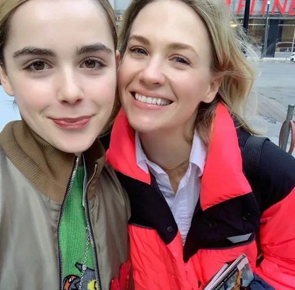 Costars Reunited Kiernan Shipka January Jones