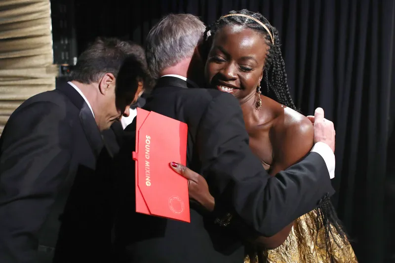 Oscars 2019 Backstage Danai Gurira