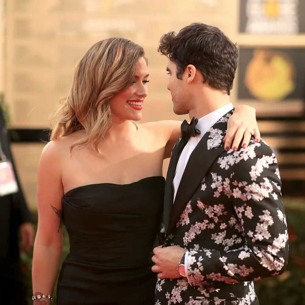 Darren Criss and Mia Swier married