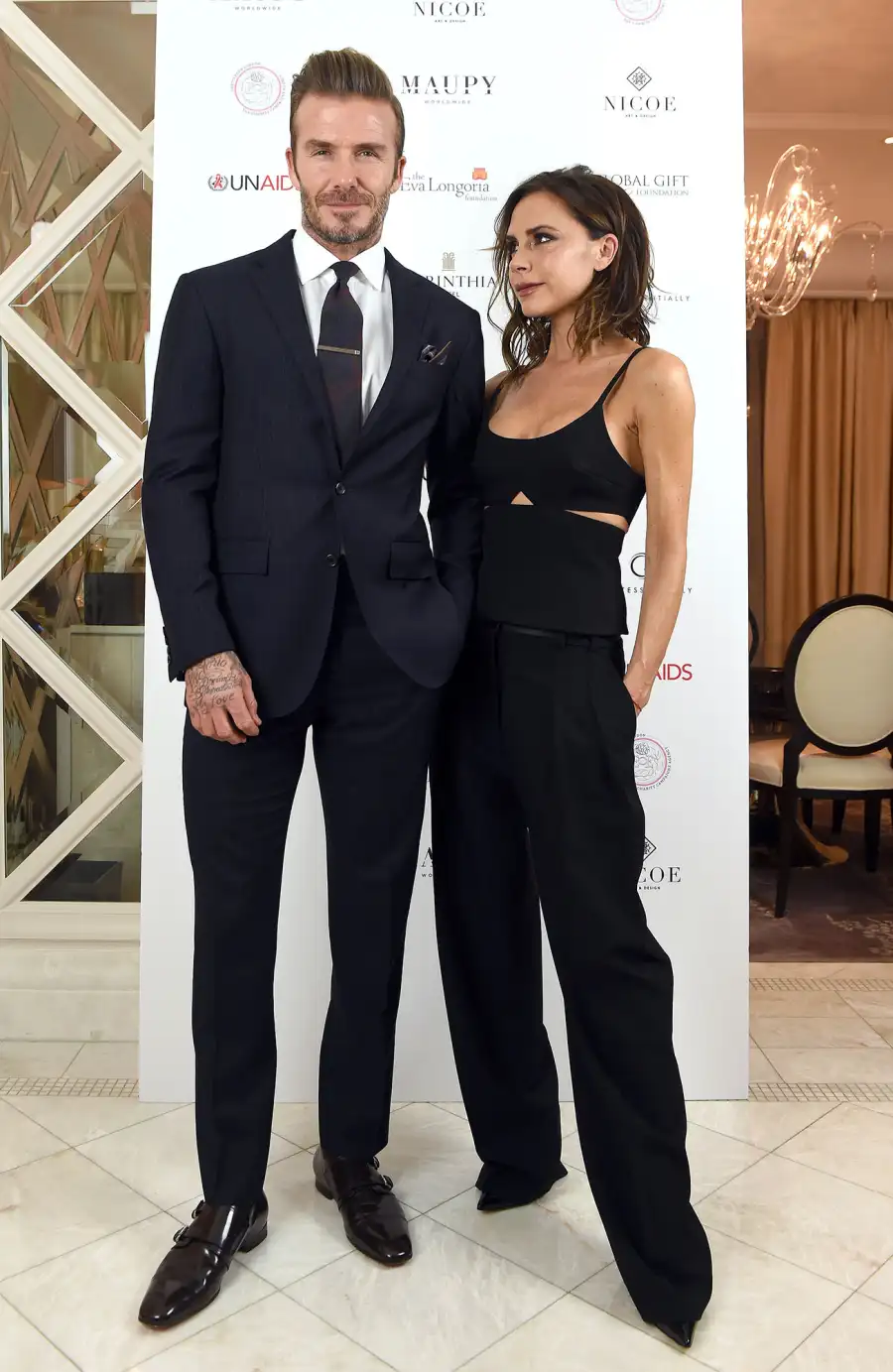 Victoria and David Beckham timeline gallery