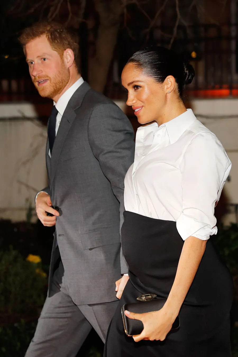 Duchess Meghan Glows While Hand in Hand With Prince Harry