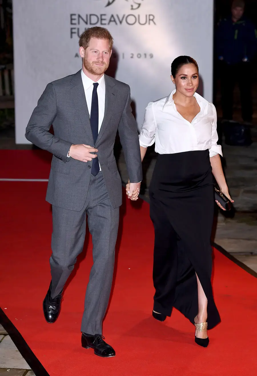Duchess Meghan Glows While Hand in Hand With Prince Harry