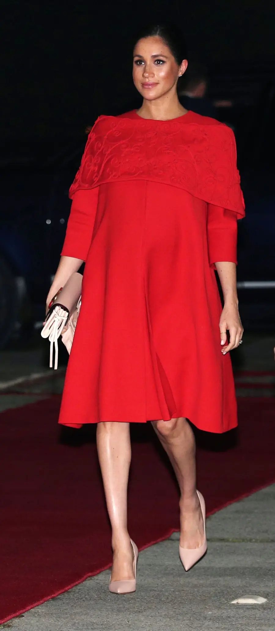 Duchess Meghan's Pregnancy-Morocco