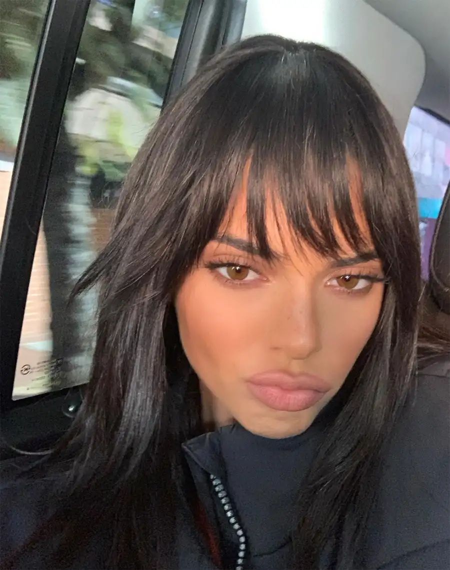 Kendall Jenner Celebrity Bangs: Fierce Fringe Inspo For Your Next Haircut