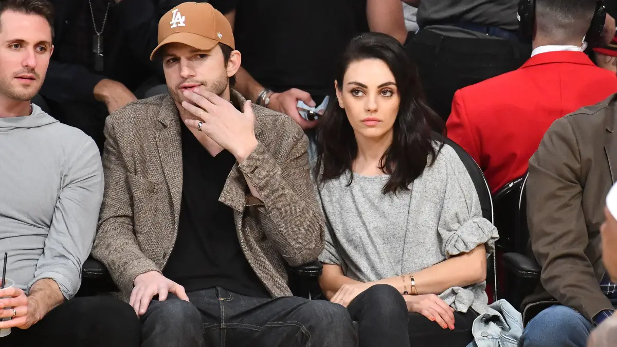 Ashton Kutcher and Mila Kunis