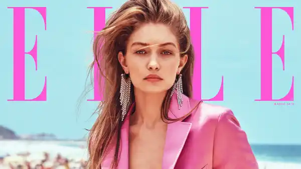 Gigi Hadid Bella Hadid Dont Compete For Jobs Elle Cover