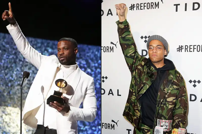 Grammys 2019 Tie Kings Dead Kendrick Lamar Jay Rock Future James Blake Bubblin Anderson .Paak