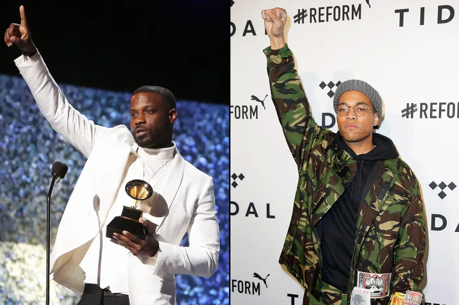 Grammys 2019 Tie Kings Dead Kendrick Lamar Jay Rock Future James Blake Bubblin Anderson .Paak