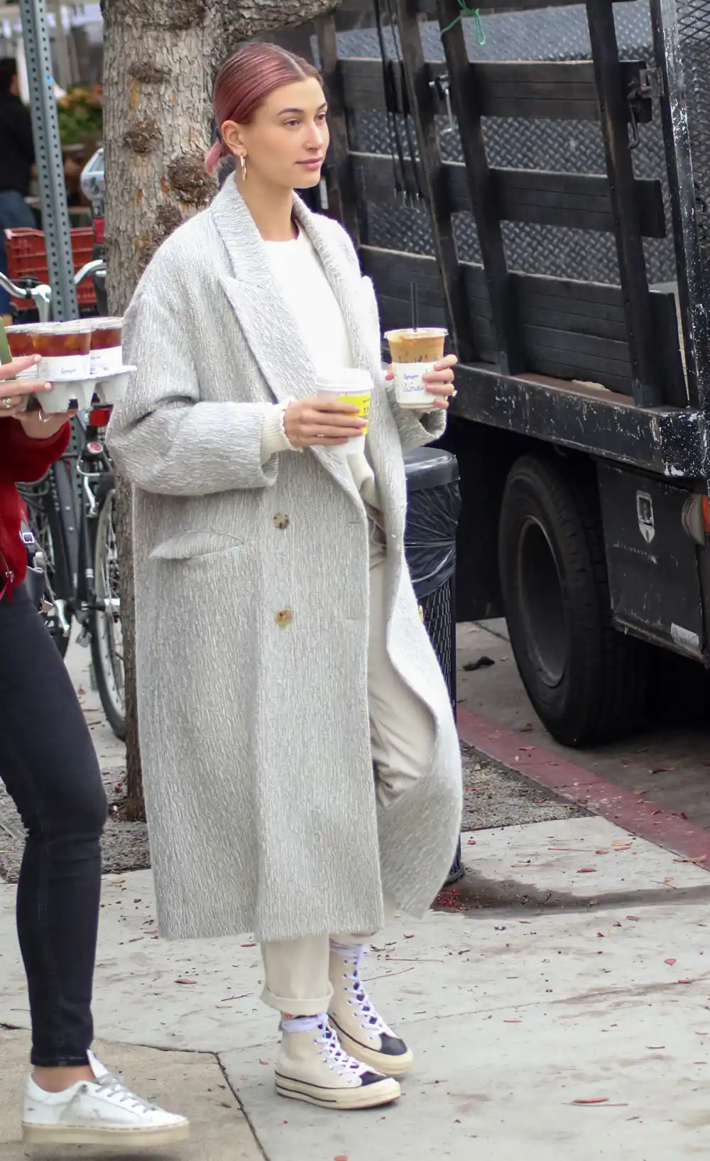 Hailey Beiber Converse