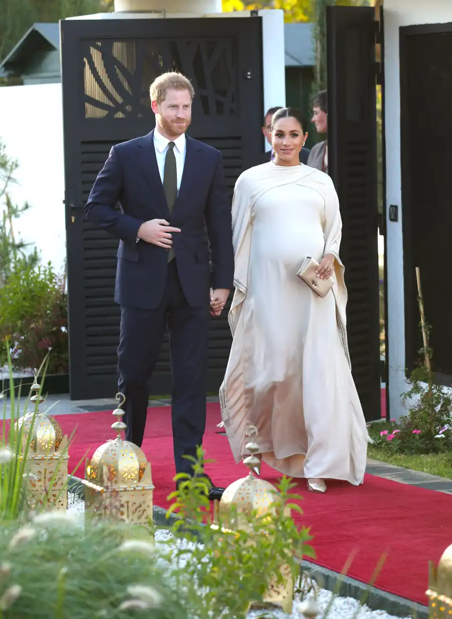 Harry and Meghan Cuddle Up During Trip to Morocco