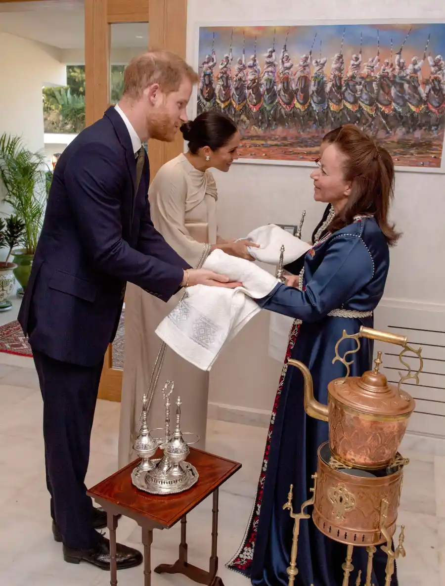 Harry and Meghan Cuddle Up During Trip to Morocco