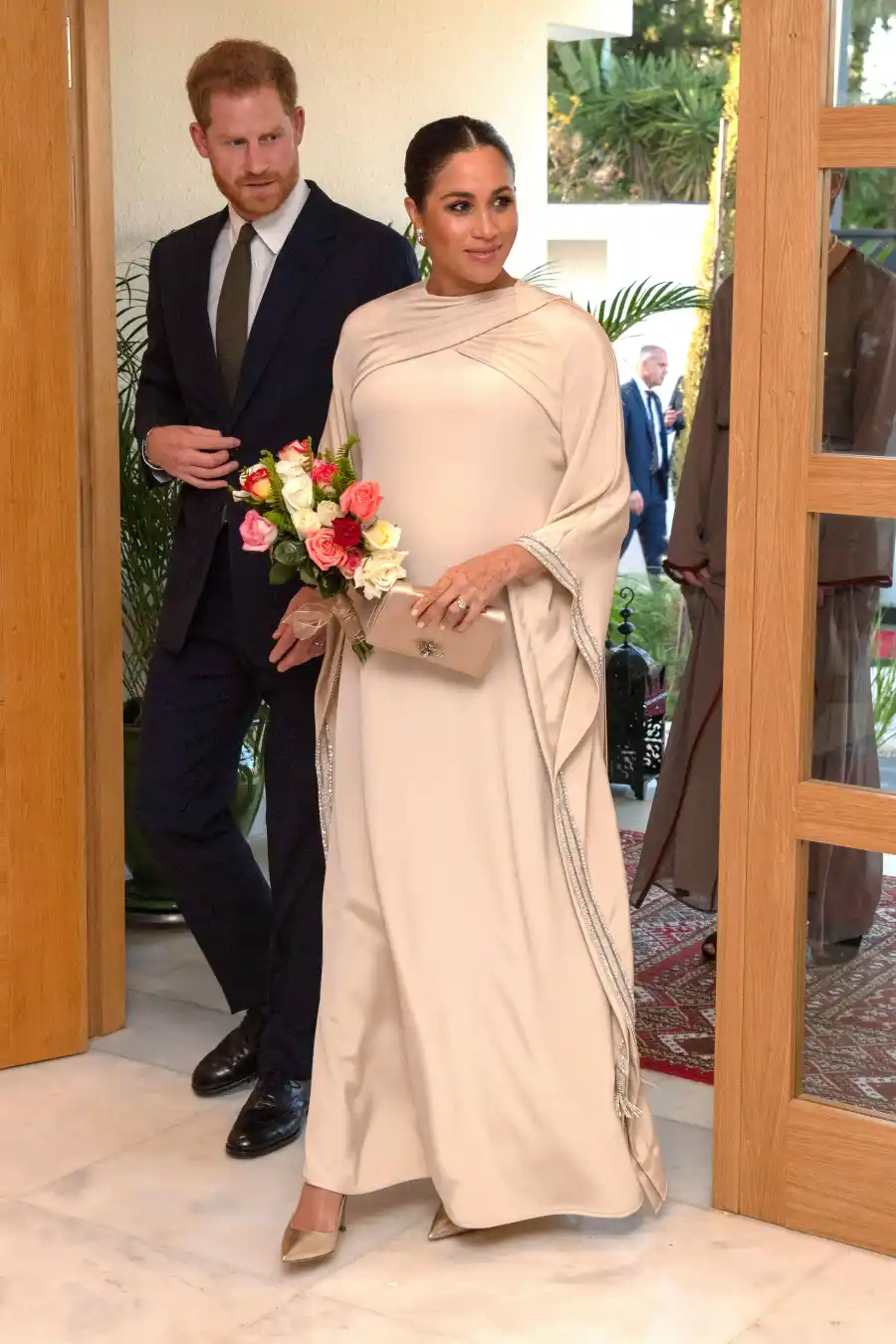 Harry and Meghan Cuddle Up During Trip to Morocco